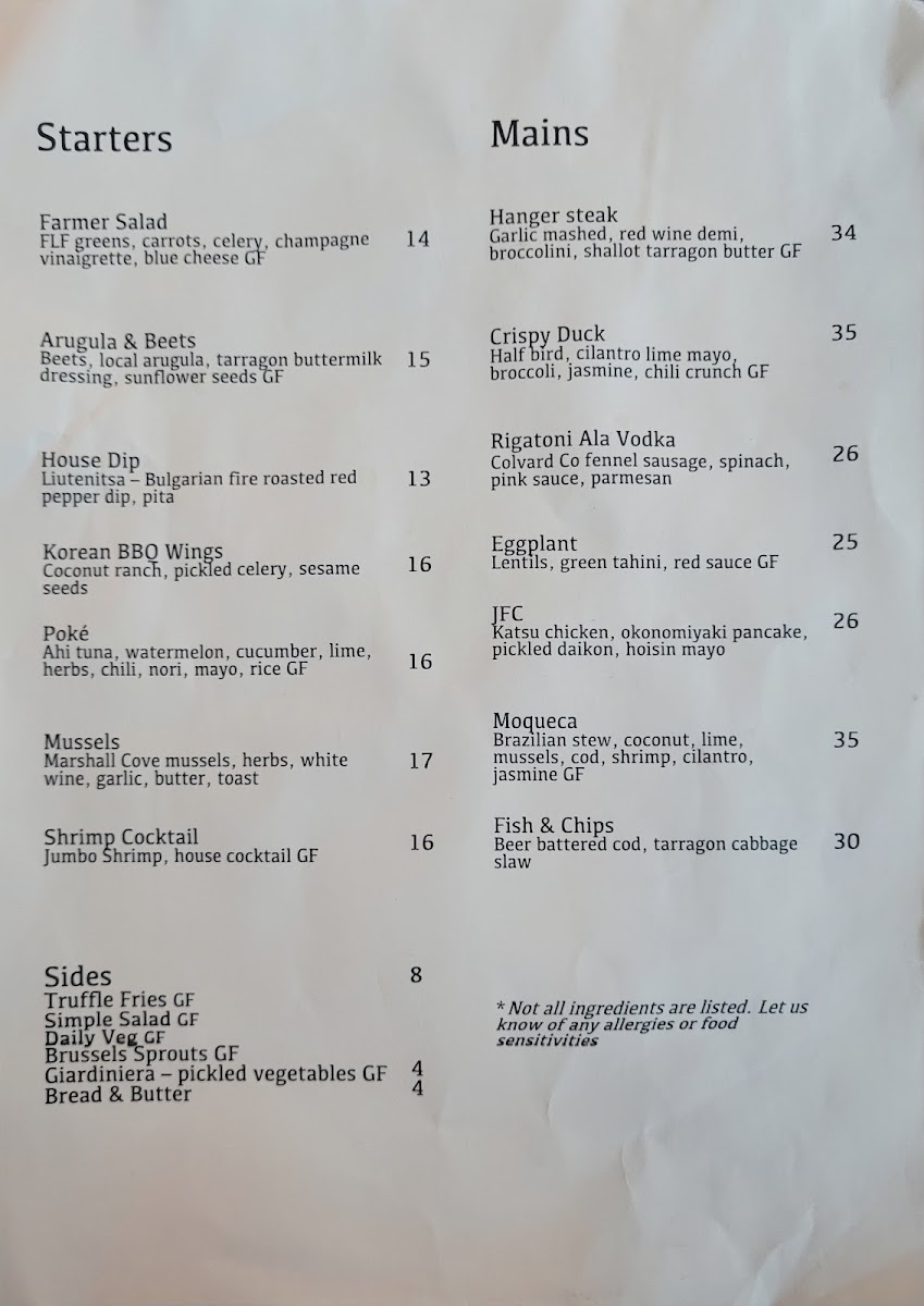 Menu Fresh And Co-4