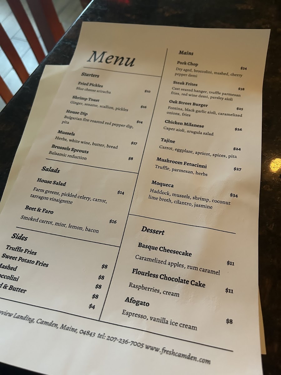 Menu Fresh And Co-5