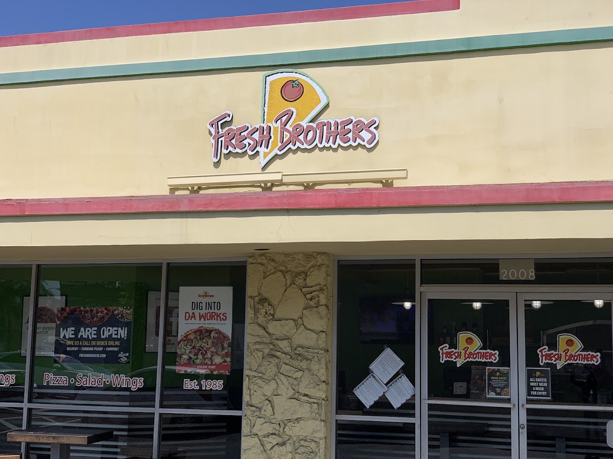 Fresh Brothers Pizza Manhattan Beach