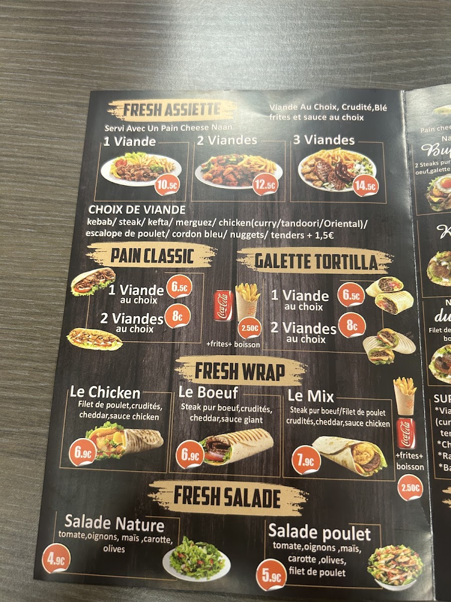 Menu Fresh Burger Billy-Montigny-2