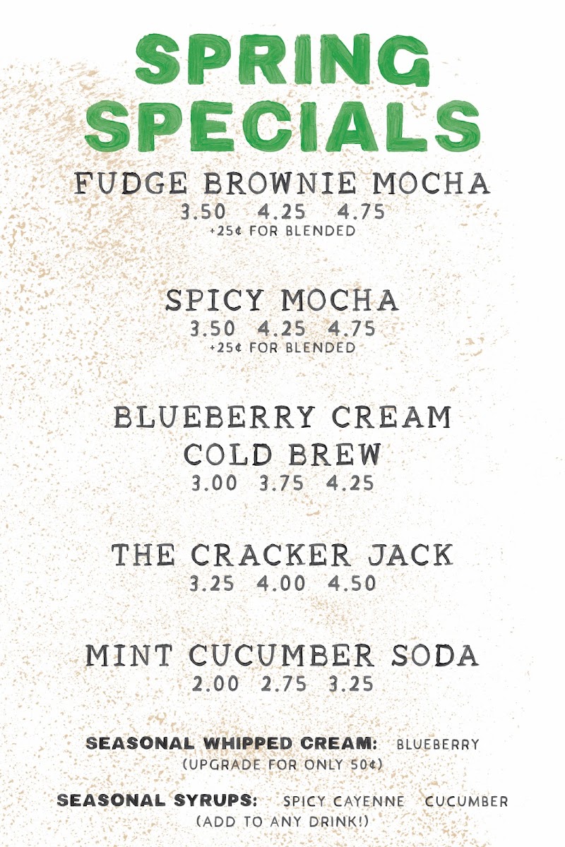 Menu Fresh Grounds Coffeehouse & Cafe-4