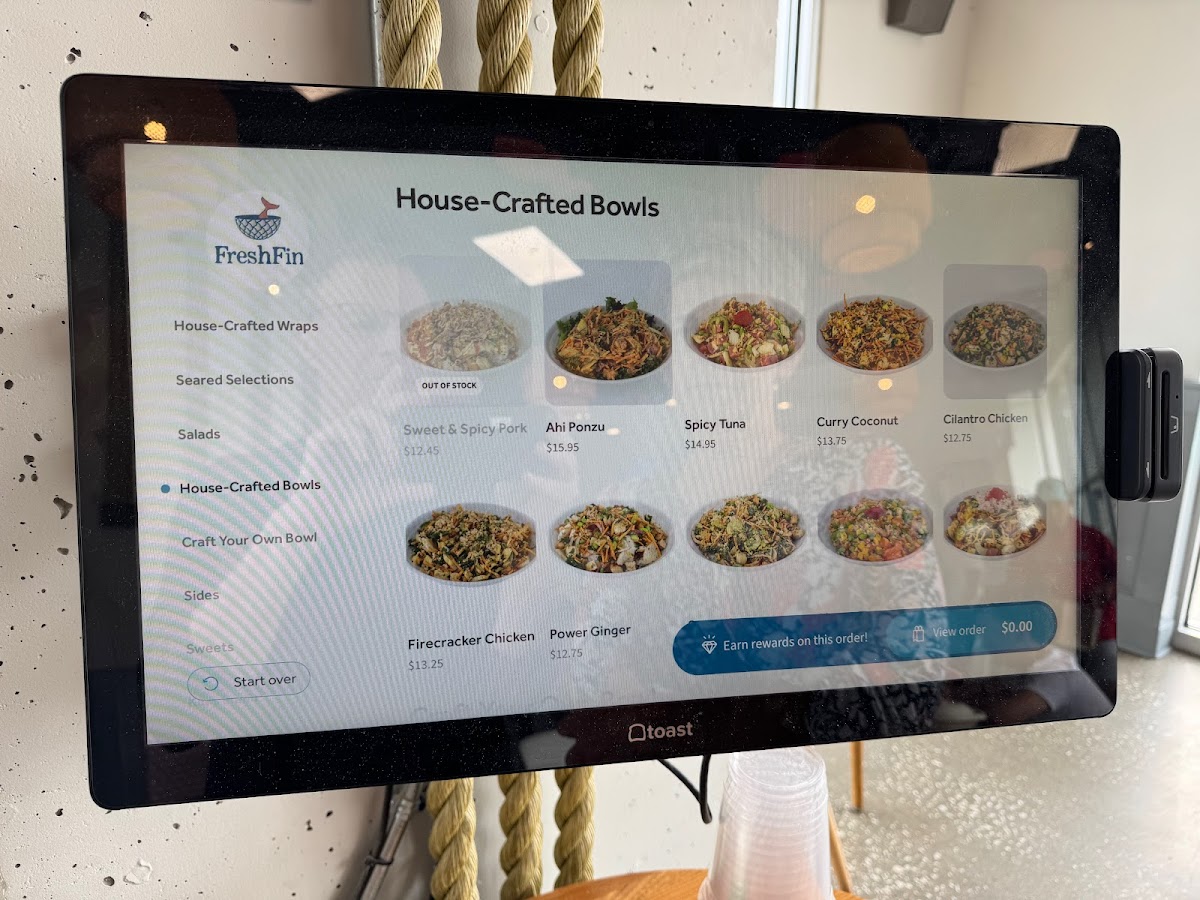 Menu Freshfin | Brookfield-1