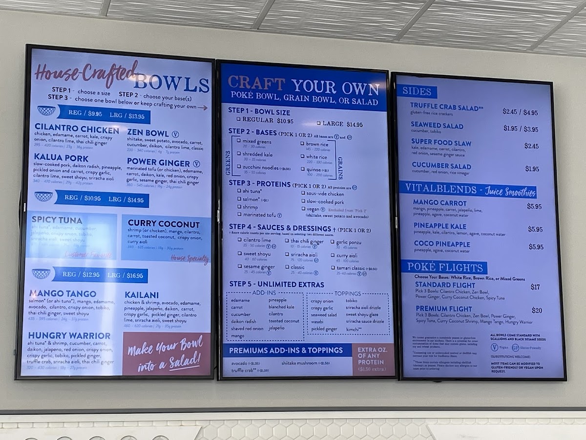 Menu Freshfin | Brookfield-2