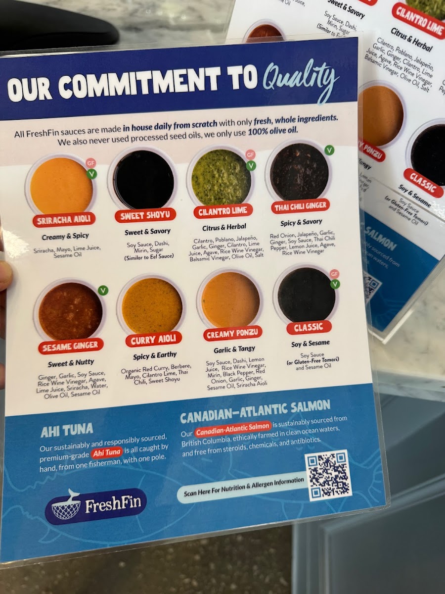 Menu Freshfin | Brookfield-4