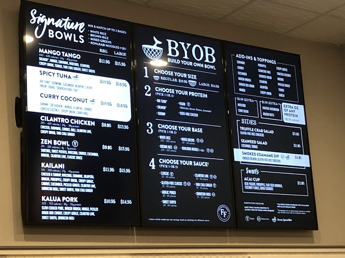 Menu Freshfin | Brookfield-5