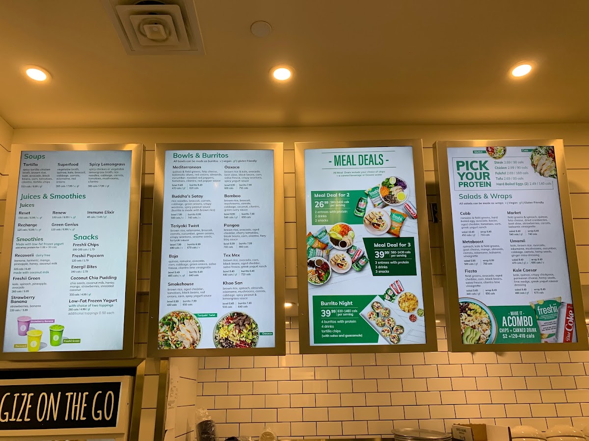 Menu Freshii-10