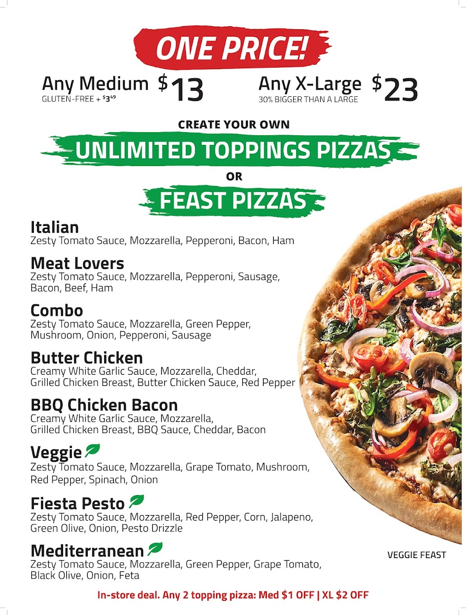 Menu Freshslice Pizza - Exhibition Plaza-1