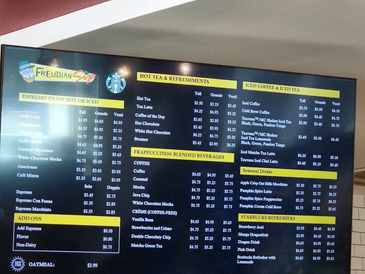 Menu Freudian Sip-1