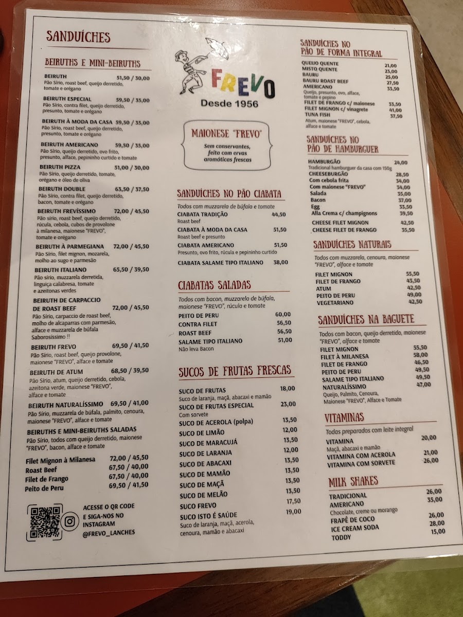 Menu Frevo-1