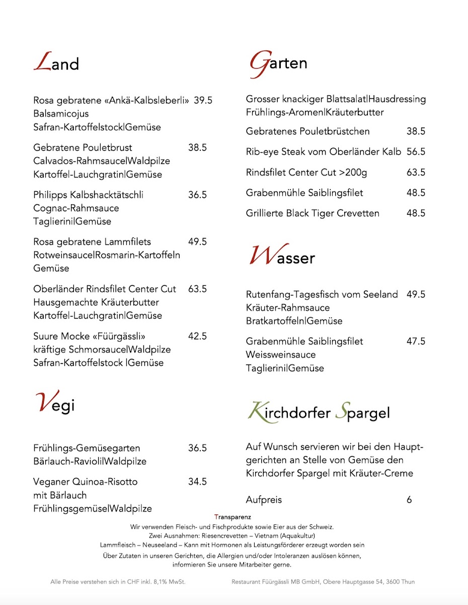 Menu Füürgässli-1