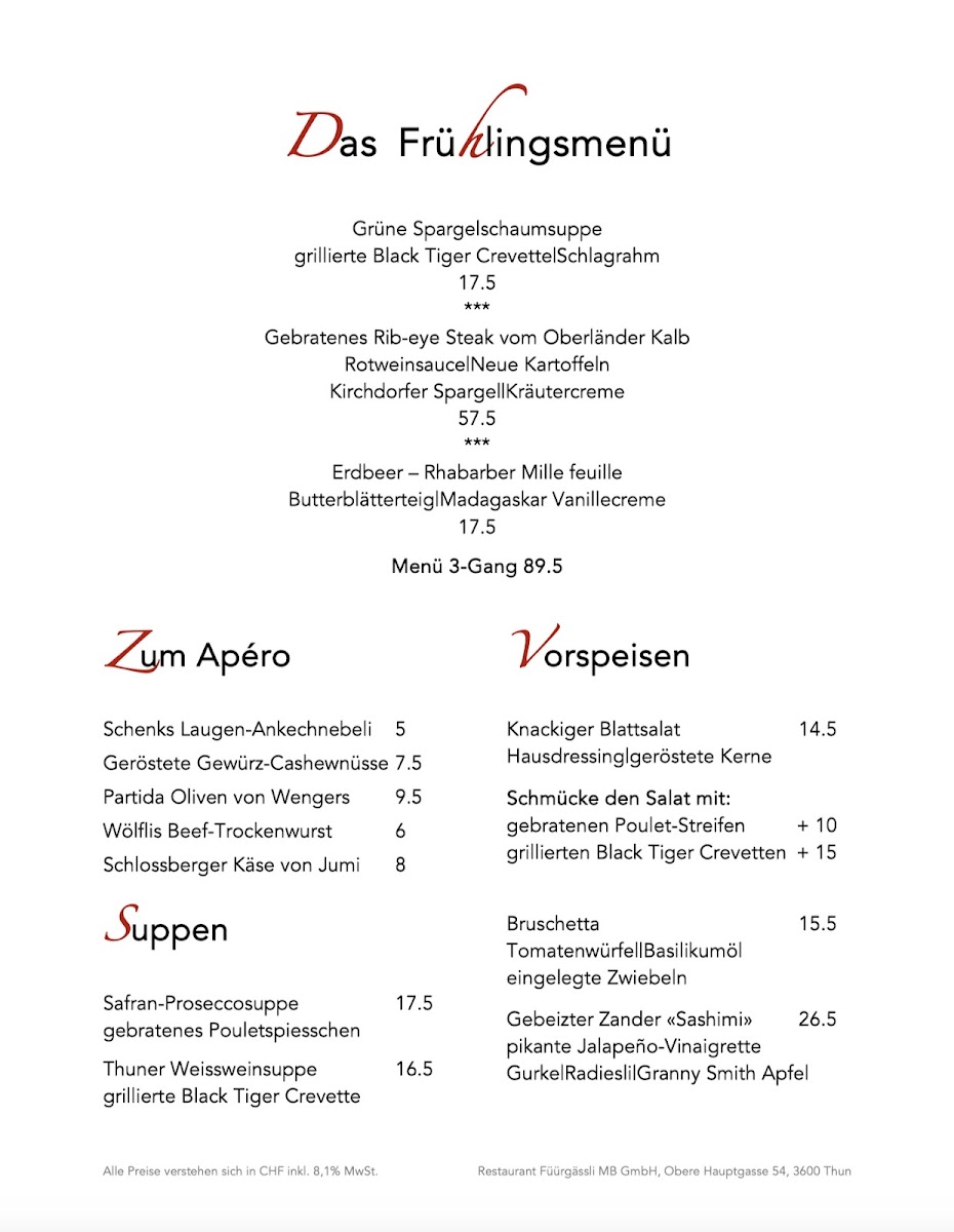 Menu Füürgässli-2