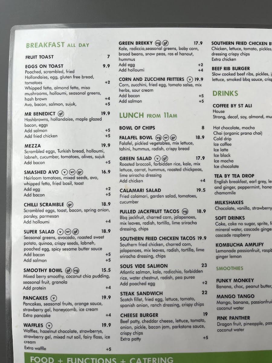 Menu Friction Essendon-8