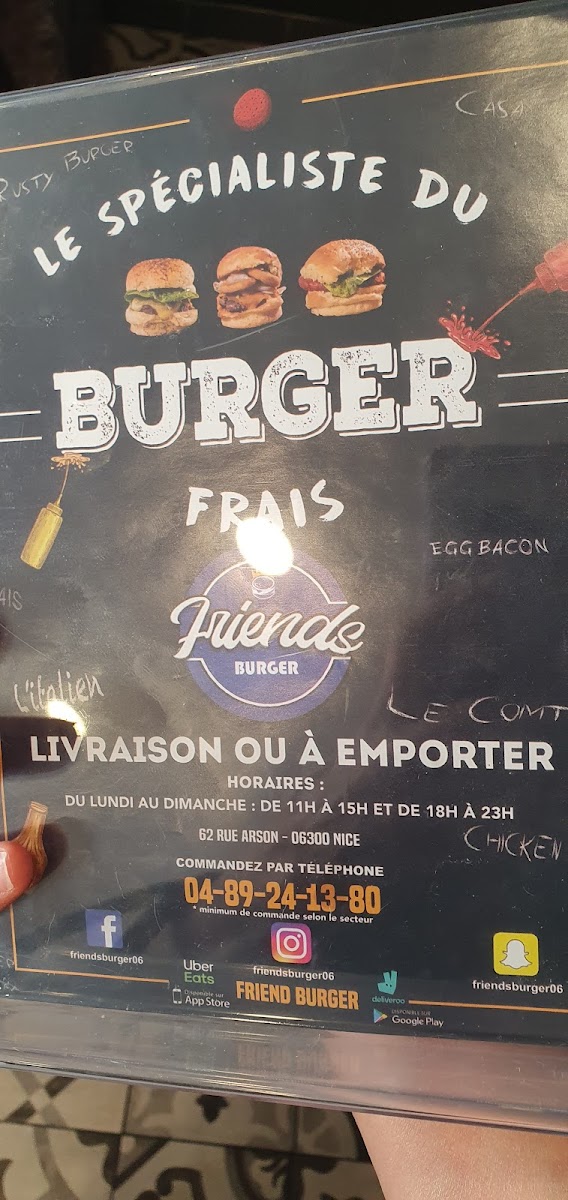 Menu Friends Burger Bar-2