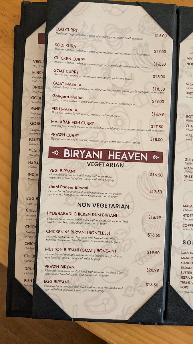 Menu Friends Indian Restaurant-3