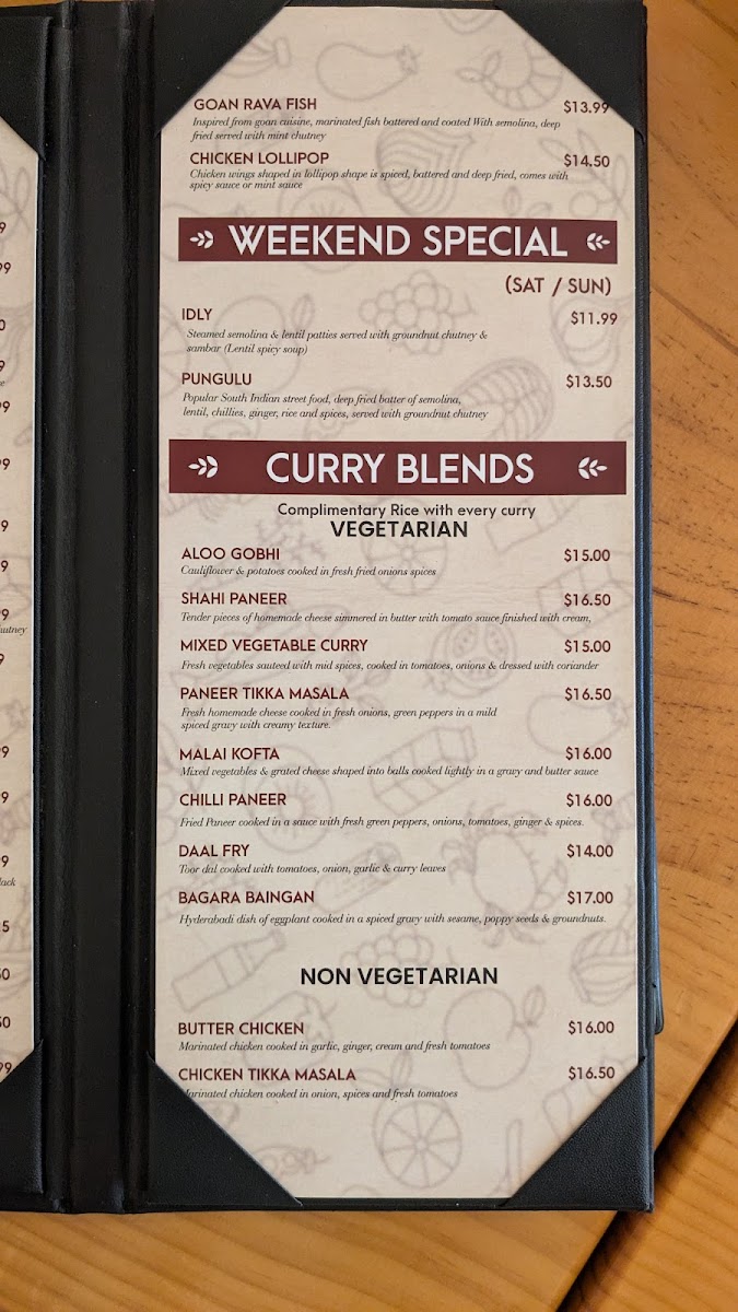 Menu Friends Indian Restaurant-4