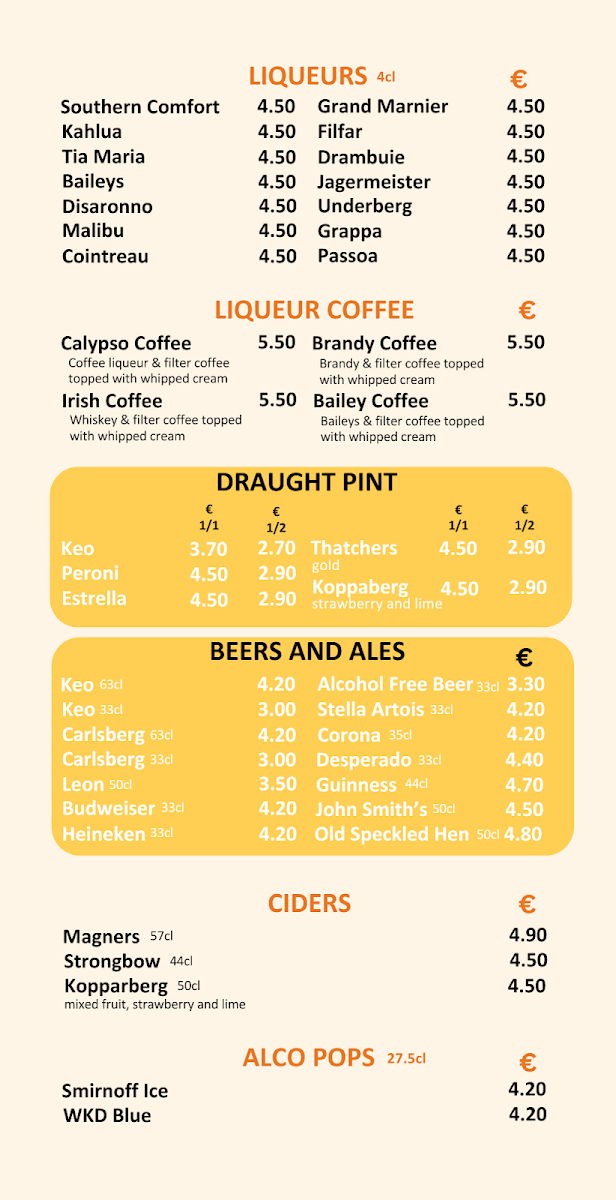 Menu Friends Resto Bar-1