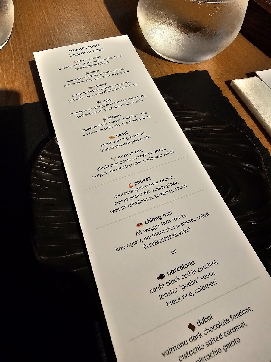 Menu Friend's Table (Reservations Required)-10