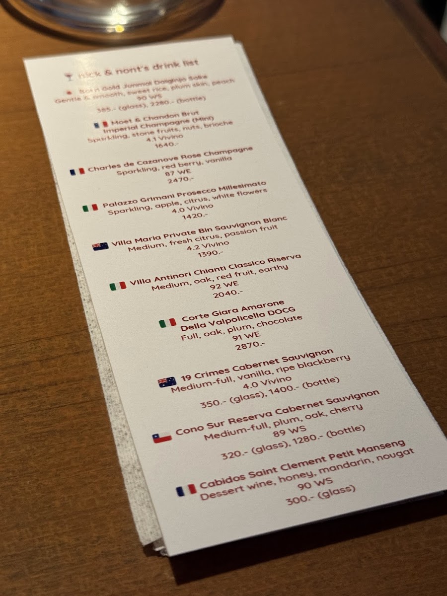 Menu Friend's Table (Reservations Required)-7