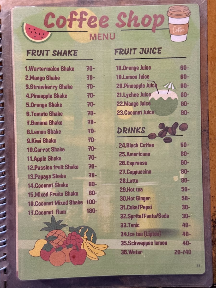Menu Friendship Restaurant-4