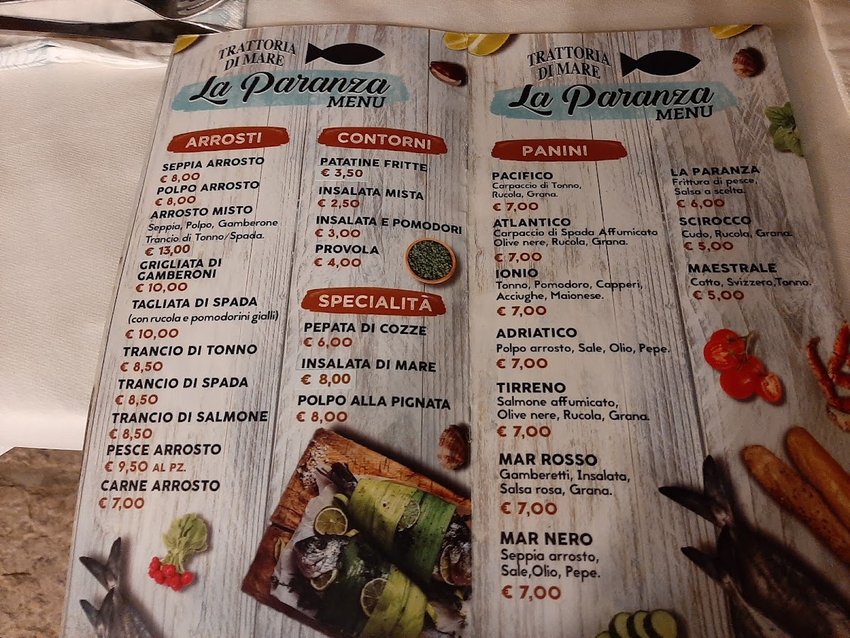 Menu Friggitoria La Paranza-2