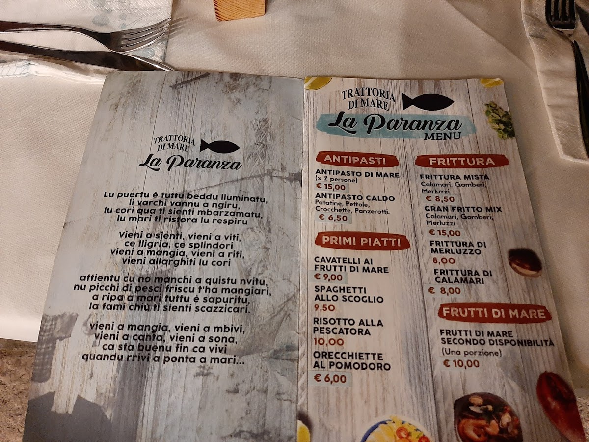 Menu Friggitoria La Paranza-3