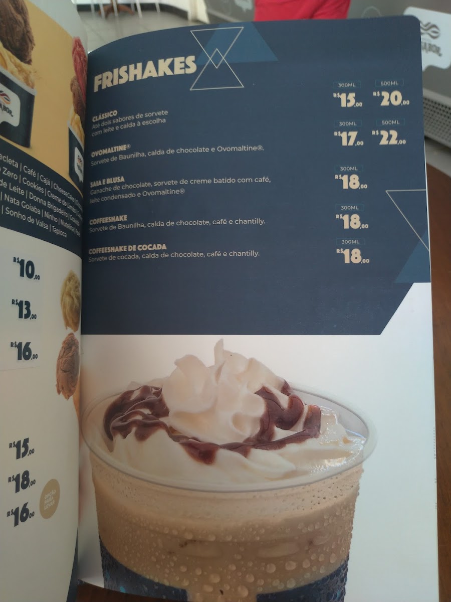 Menu Frisabor Domingos Ferreira: Sorvete, Açaí, Pizzas, Cafeteria-3