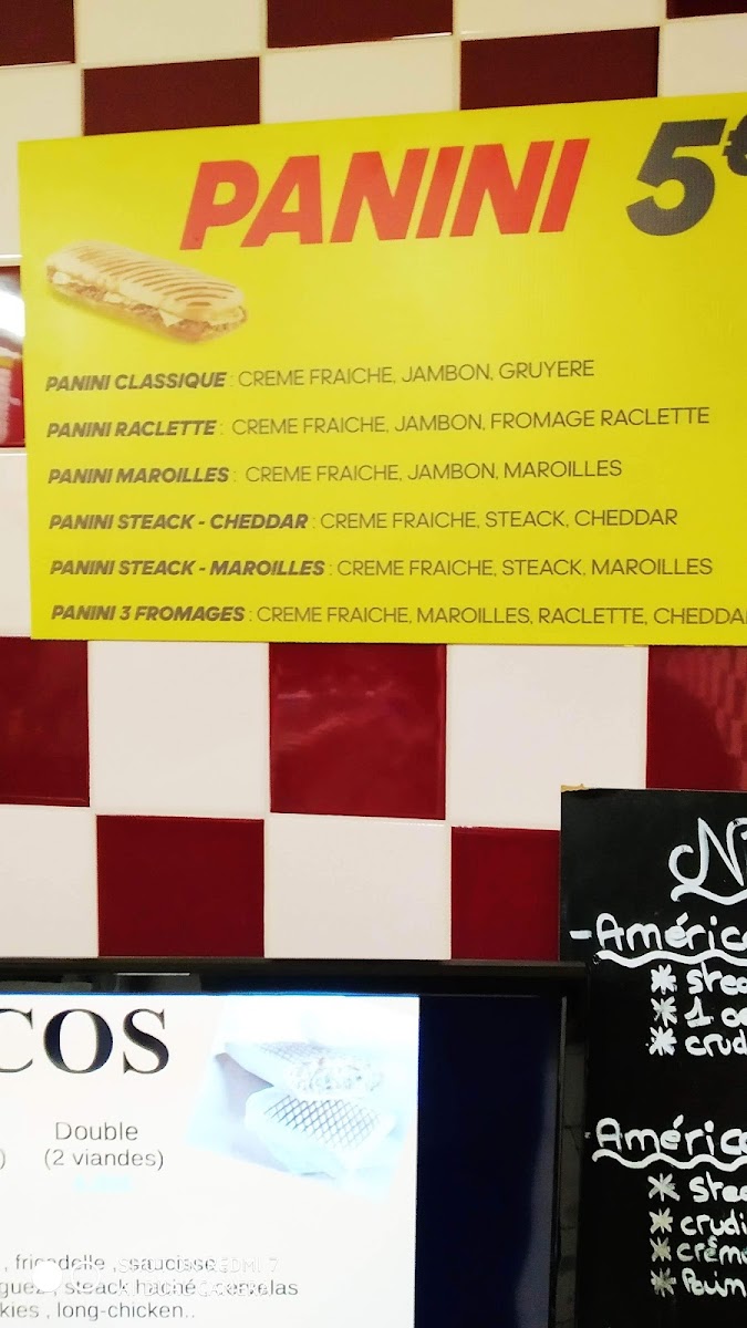 Menu Friterie Chez David Et Marie-1