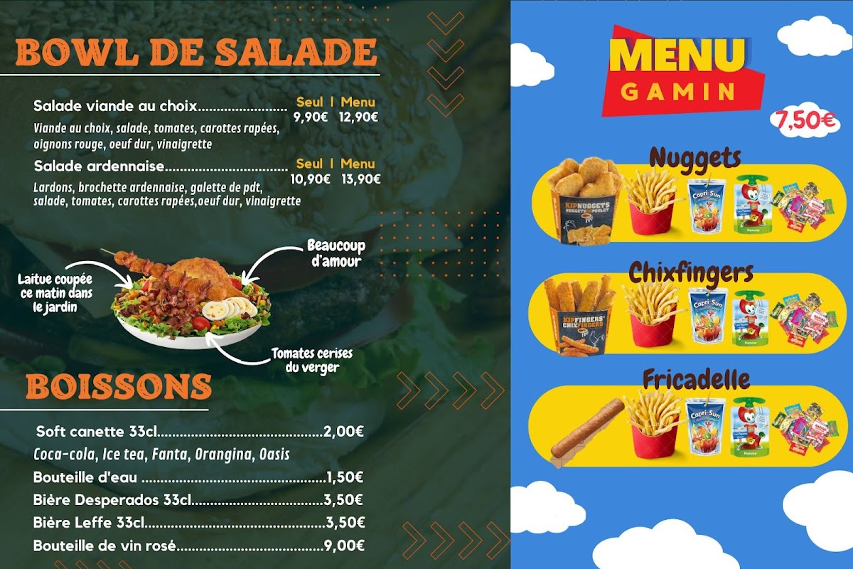Menu Friterie De La Fontaine-4