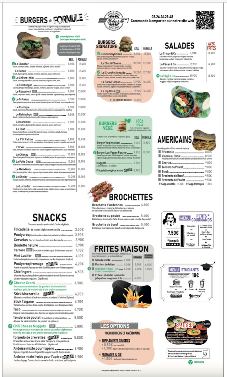 Menu Frites And Co-1