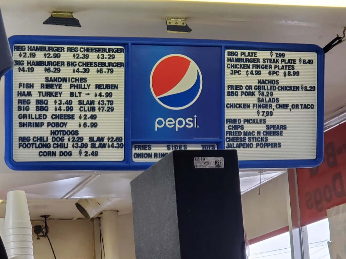Menu Frosty Inn-1