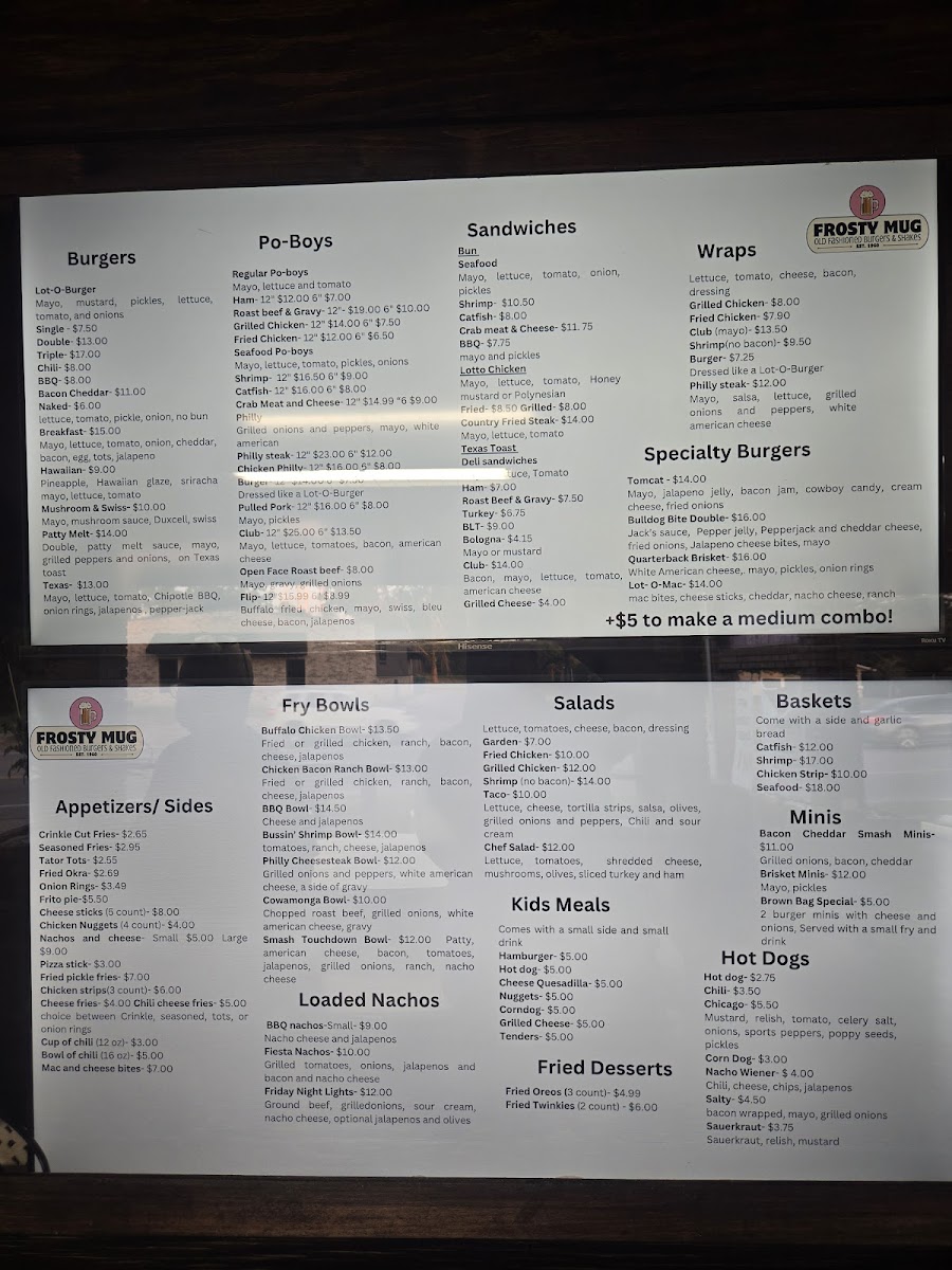 Menu Frosty Mug-1