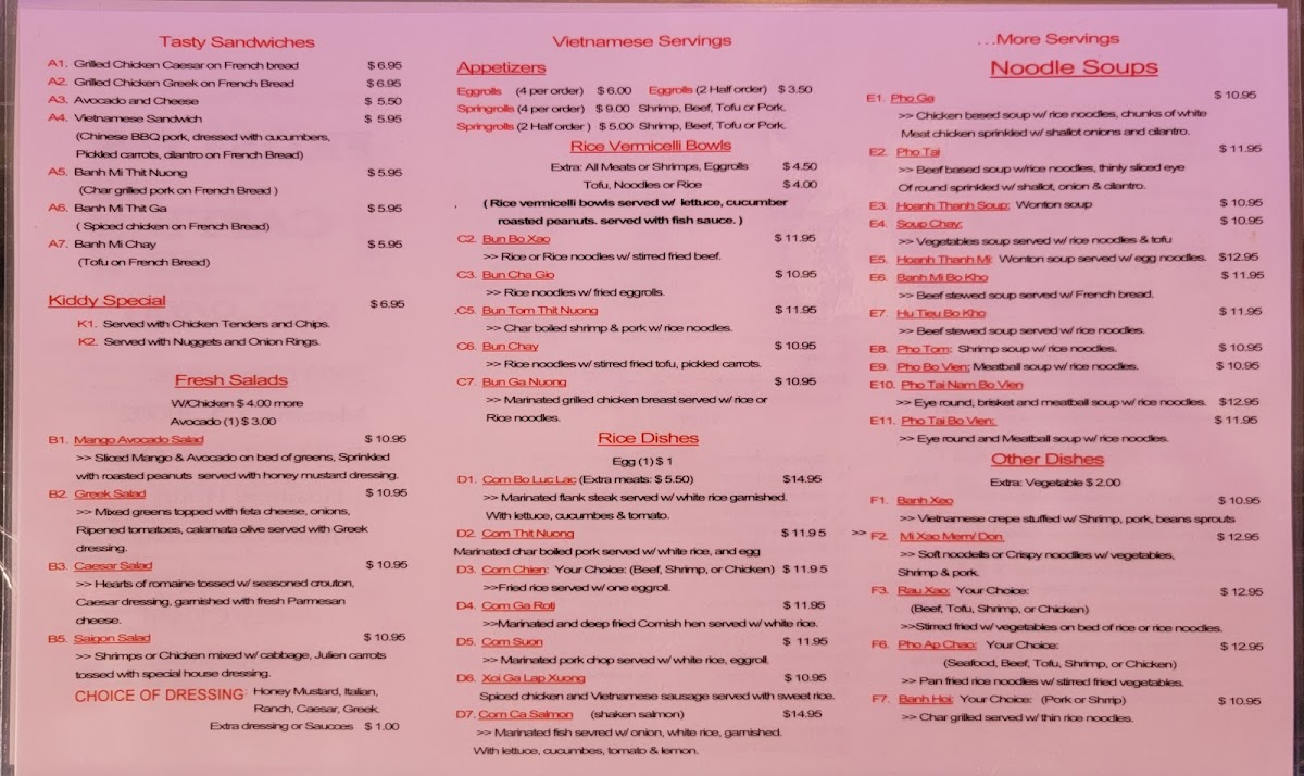 Menu Frosty's Caffè - Metairie-4