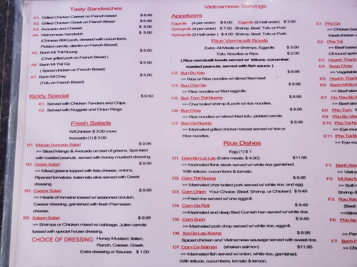Menu Frosty's Caffè - Metairie-6