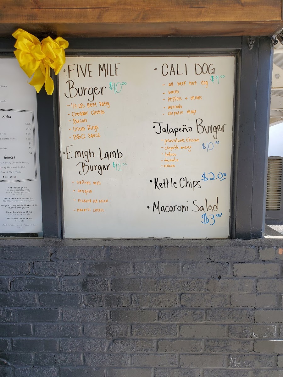 Menu Frosty's-6