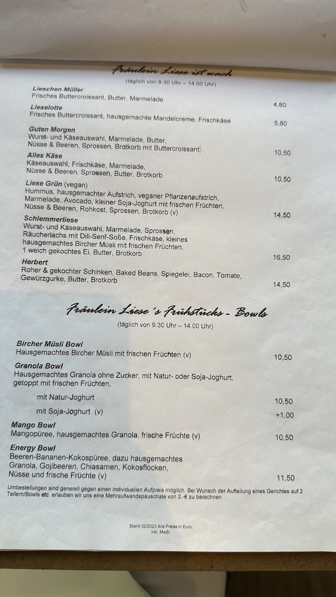 Menu Fräulein Liese-5