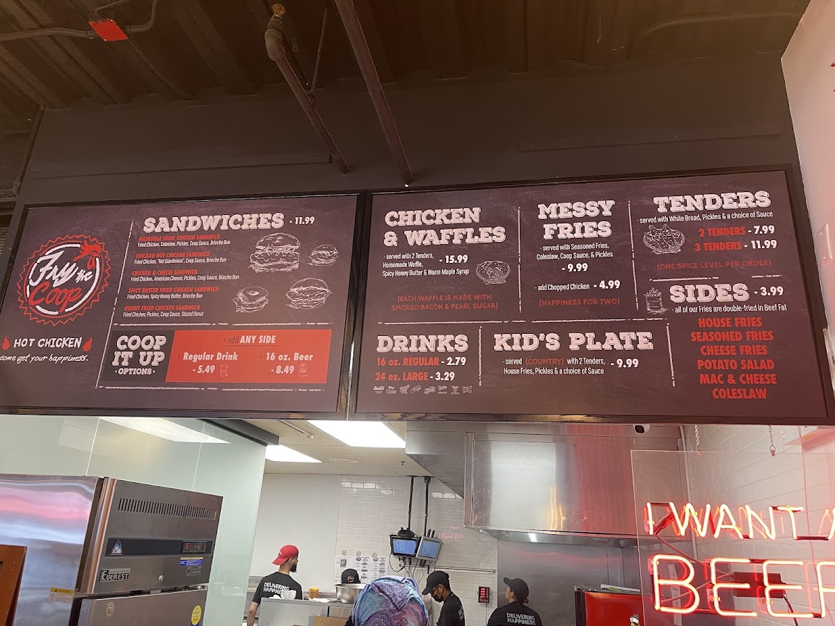Menu Fry The Coop (Oak Lawn)-5