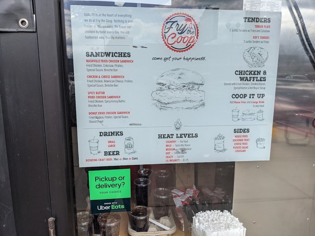 Menu Fry The Coop (Oak Lawn)-6
