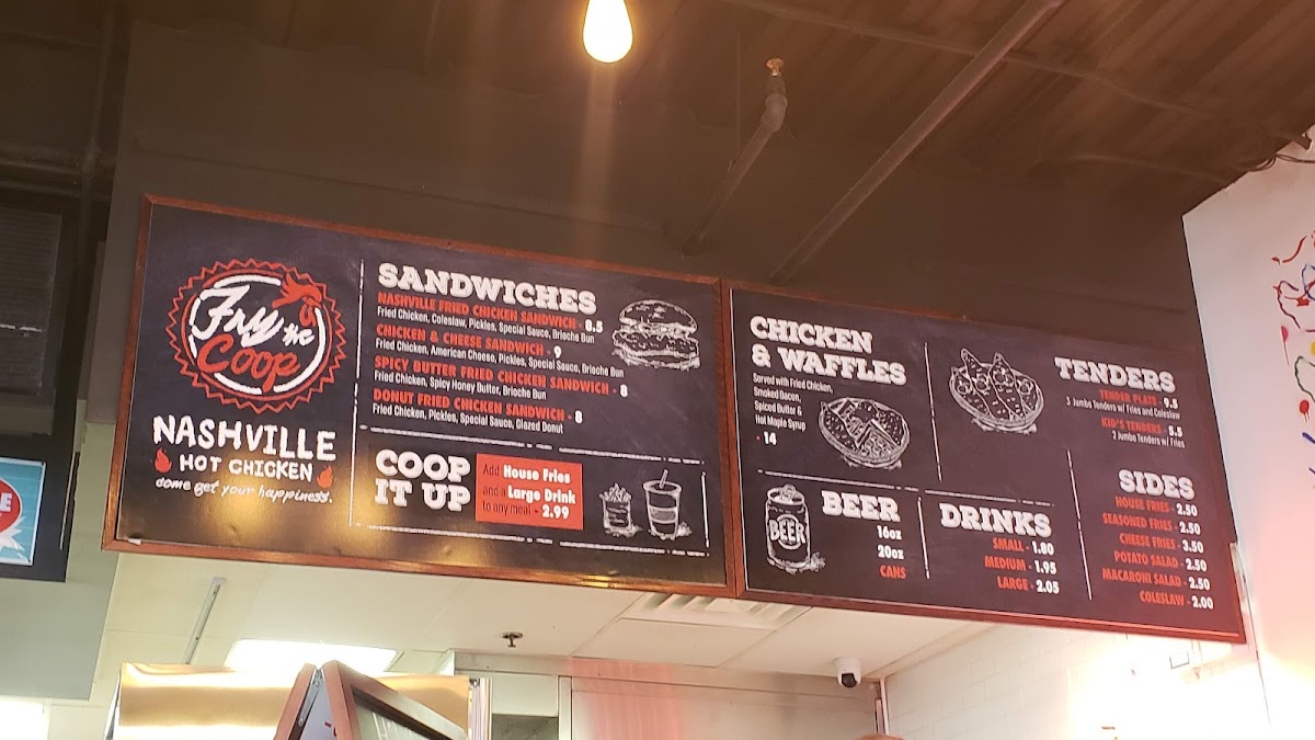 Menu Fry The Coop (Oak Lawn)-8