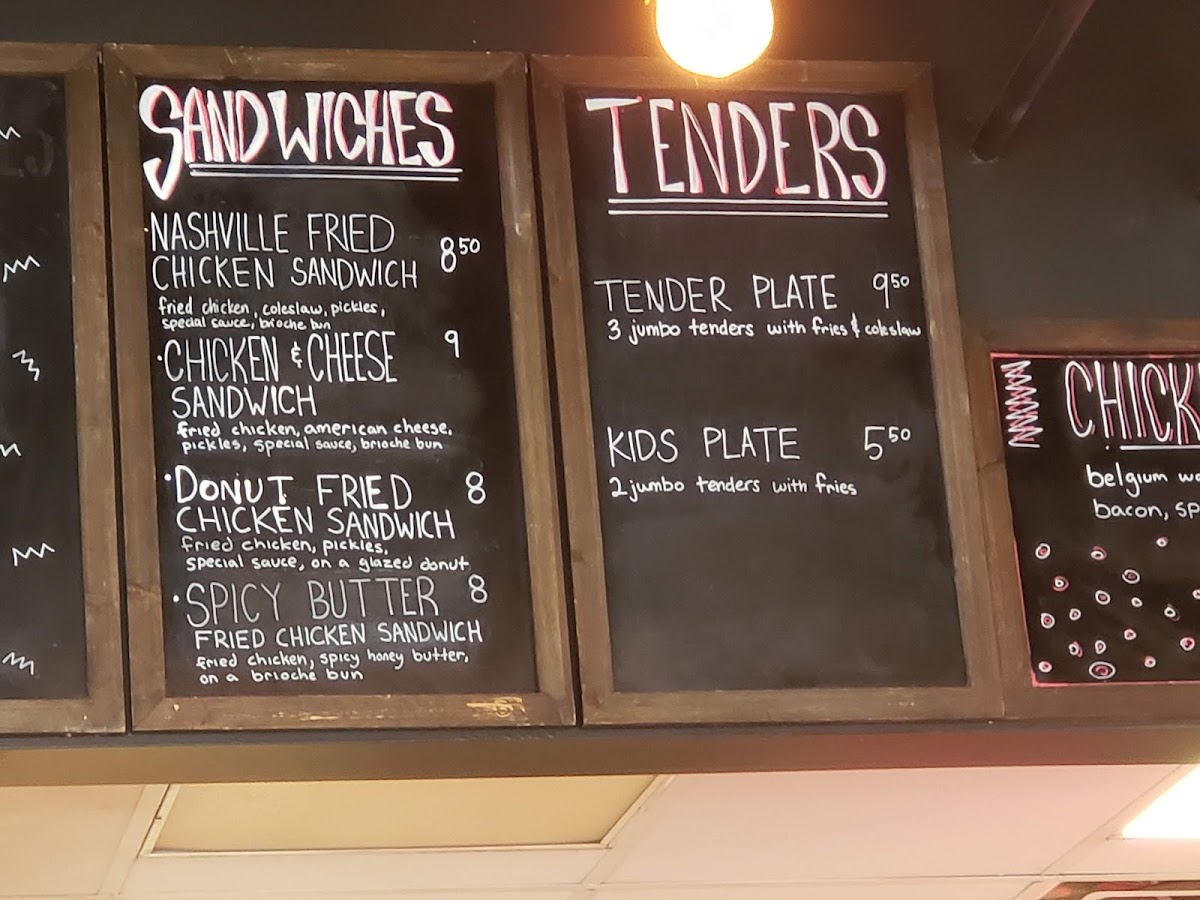 Menu Fry The Coop (Oak Lawn)-9