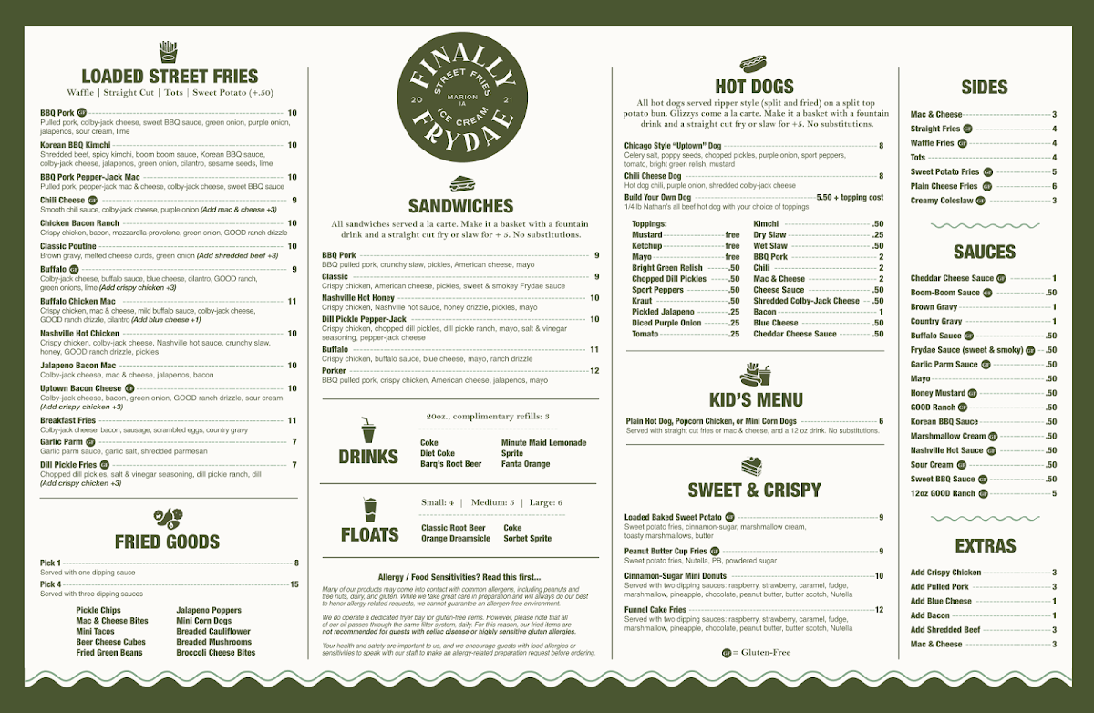 Menu Frydae-1