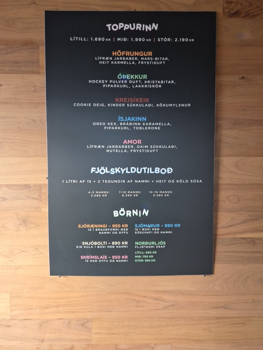 Menu Frystihúsið-1