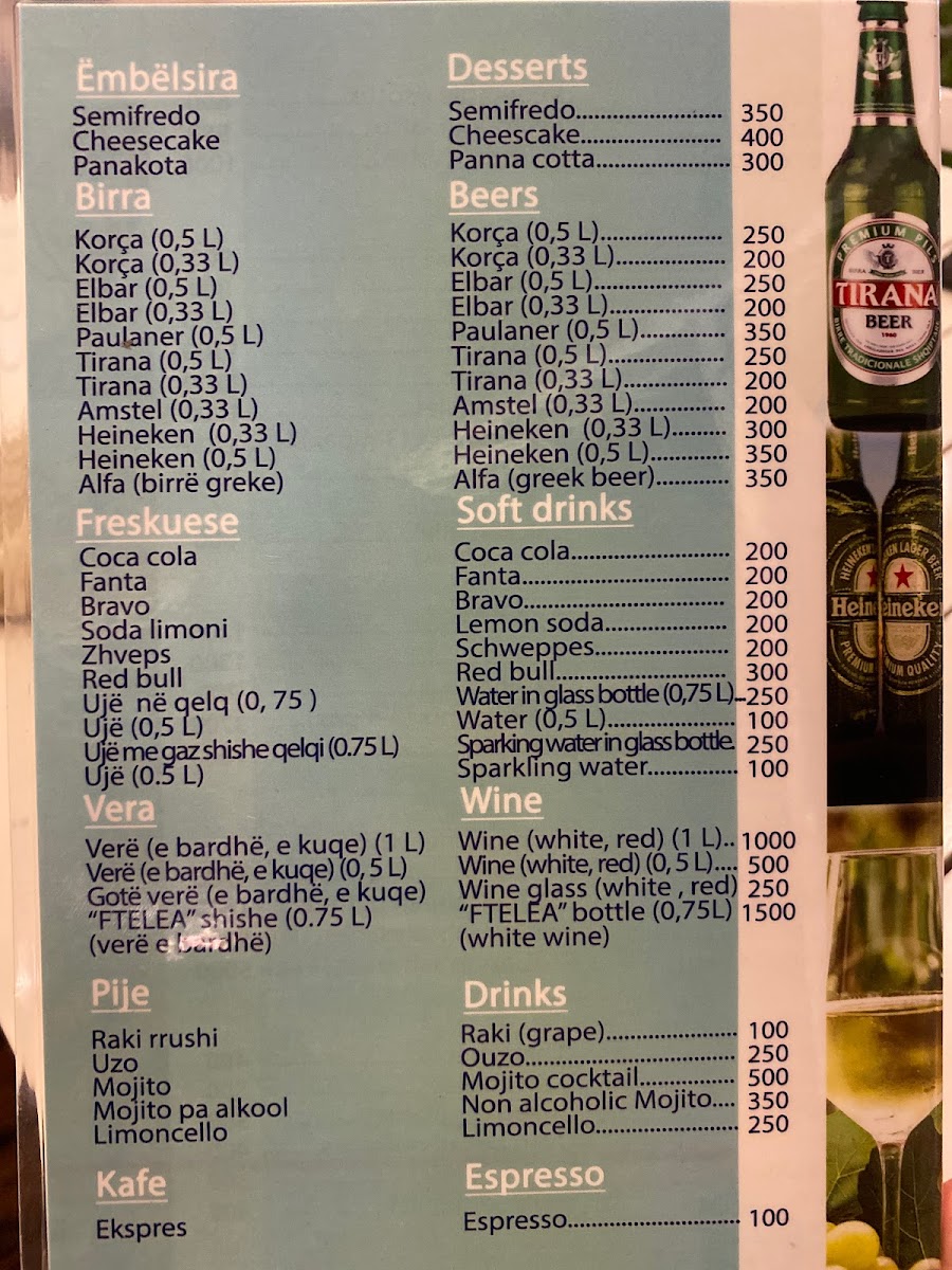 Menu Ftelea Fish Taverna Saranda-2