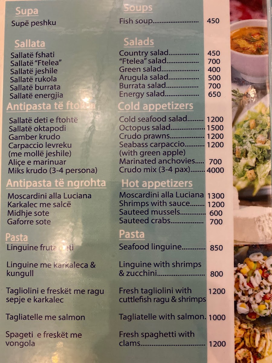 Menu Ftelea Fish Taverna Saranda-4