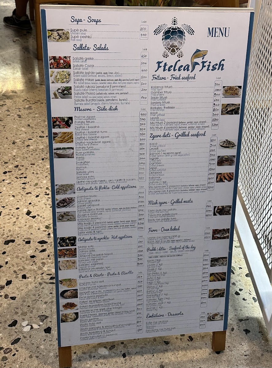 Menu Ftelea Fish Taverna Saranda-7
