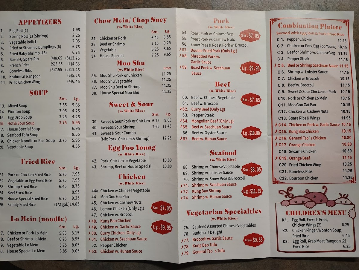 Menu Fu Hua Chinese Restaurant-2