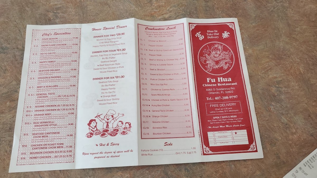 Menu Fu Hua Chinese Restaurant-6