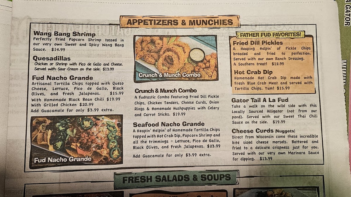 Menu Fudpucker's Beachside Bar & Grill-10