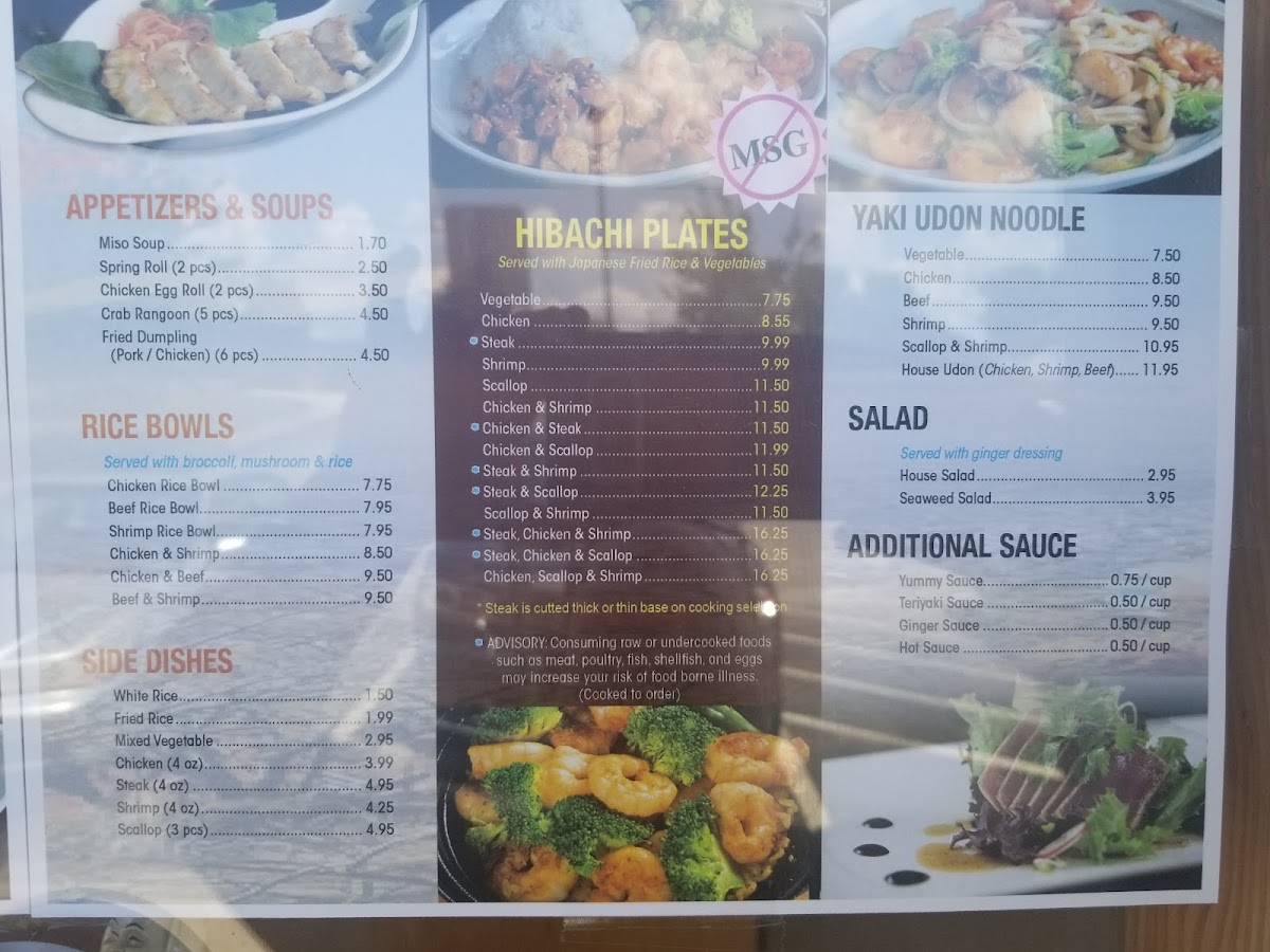 Menu Fuji Express-2