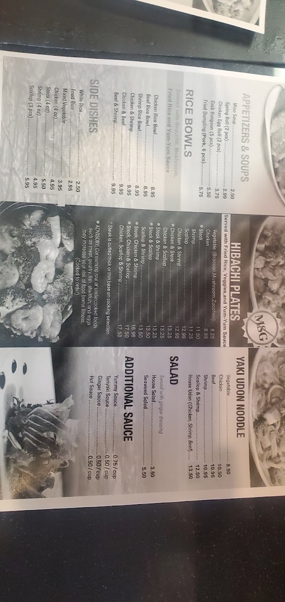 Menu Fuji Express-7