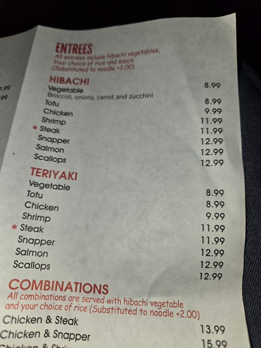 Menu Fuji Hibachi-5